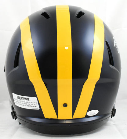 Taco Charlton Autographed Michigan Wolverines Full Size Speed Helmet