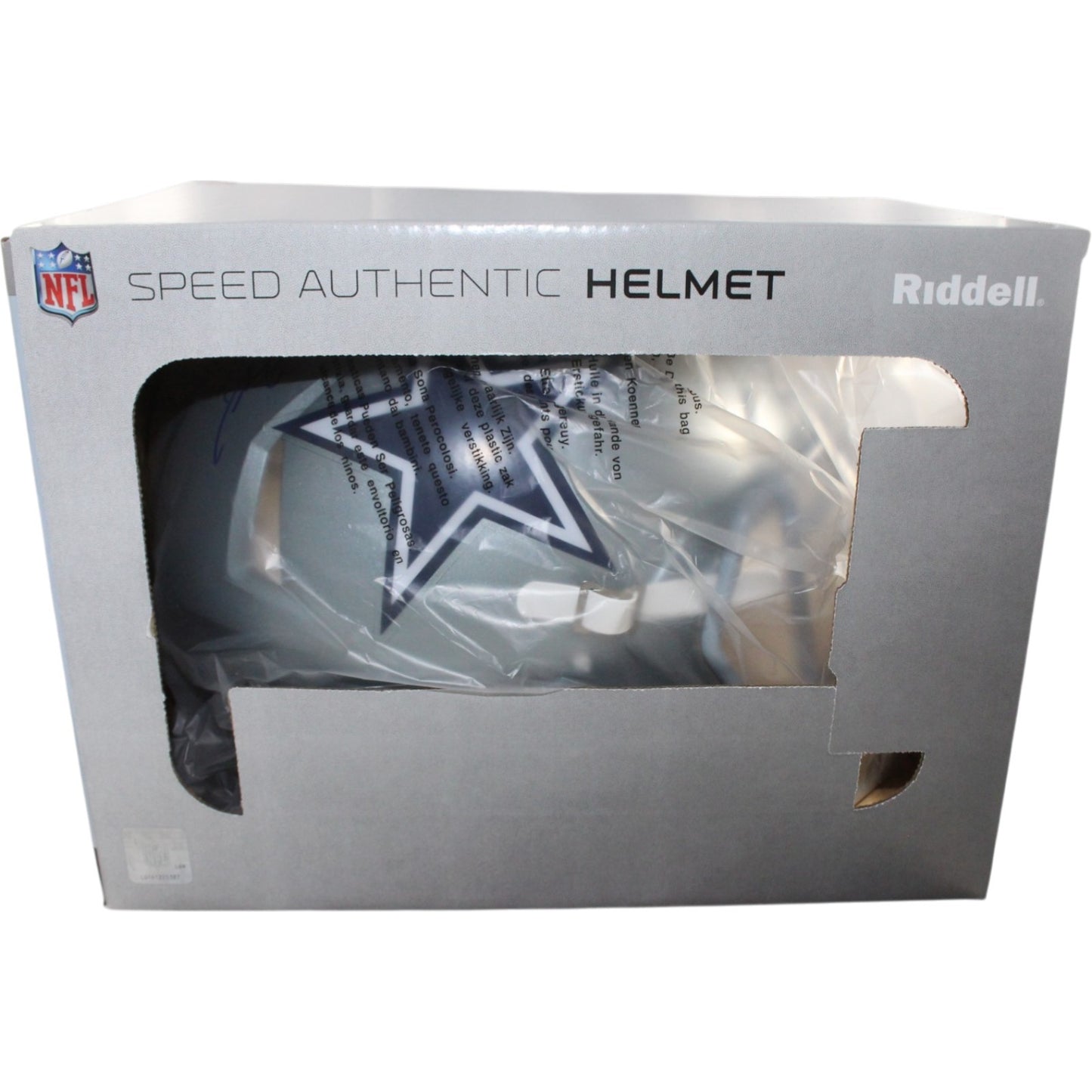 Deion Sanders Dallas Cowboys Autographed Full Size Authentic Helmet