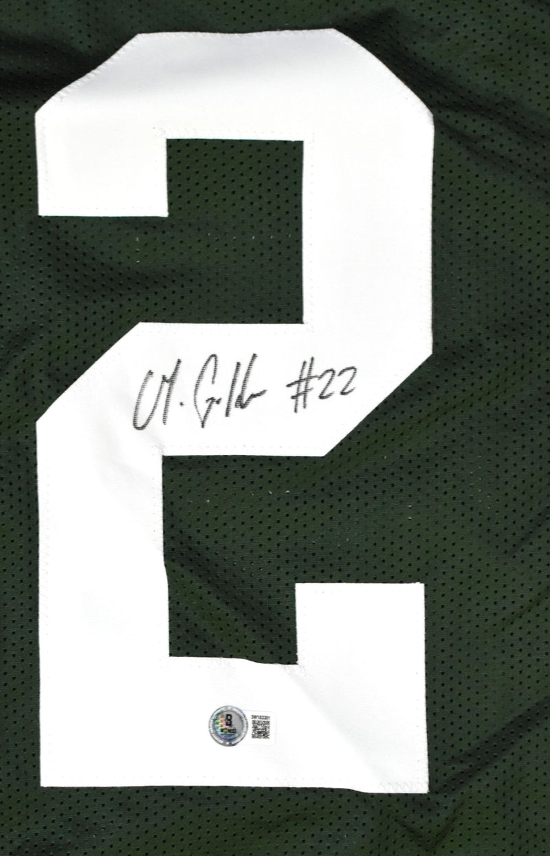 Matthew Golden Autographed Green Bay Packers Custom Jersey