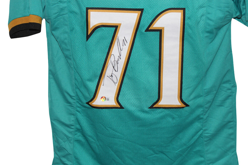 Tony Boselli Autographed Jacksonville Jaguars Custom Football Jersey