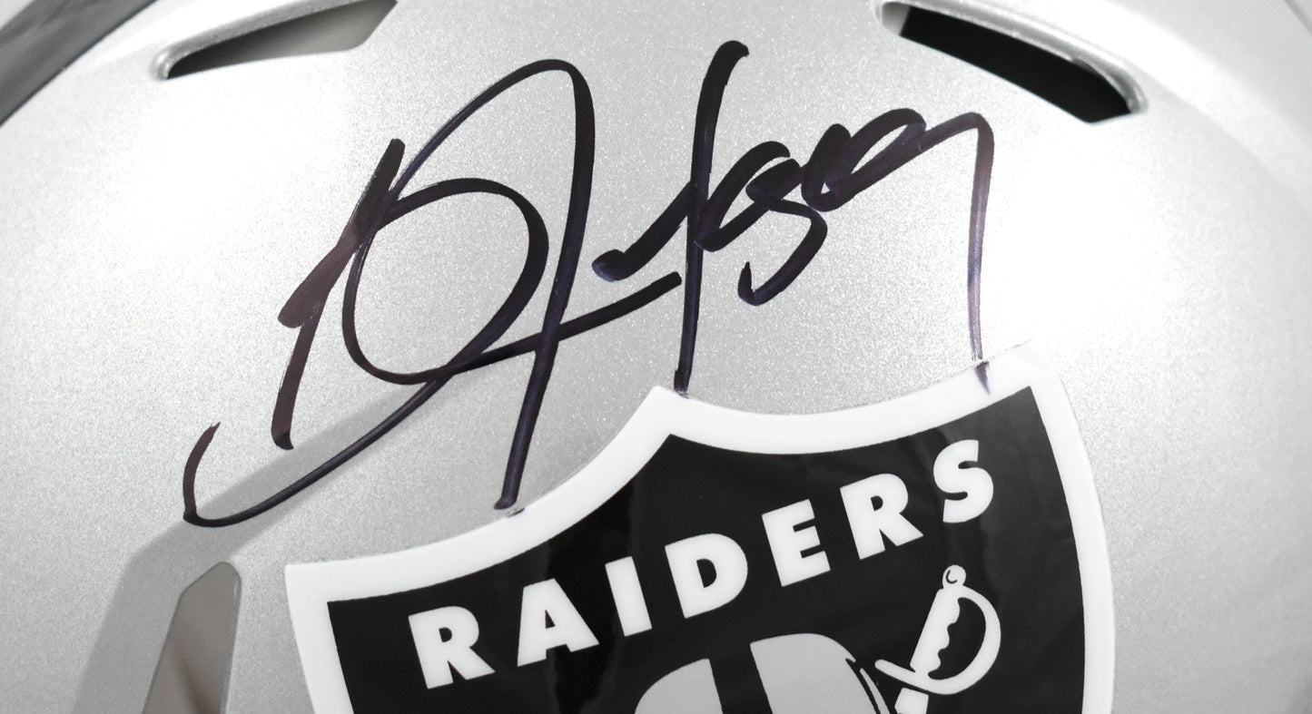 Bo Jackson Signed Las Vegas Raiders Full Size Speed Authentic Helmet