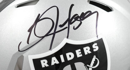 Bo Jackson Signed Las Vegas Raiders Full Size Speed Authentic Helmet