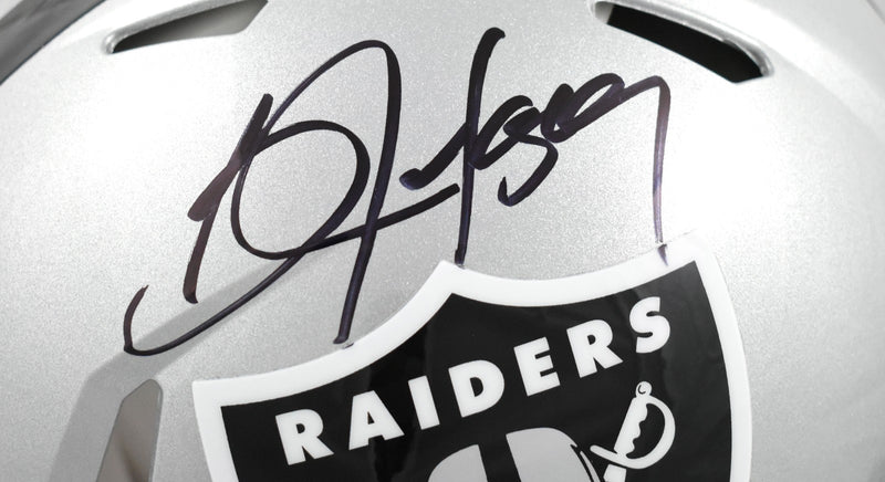 Bo Jackson Signed Las Vegas Raiders Full Size Speed Authentic Helmet