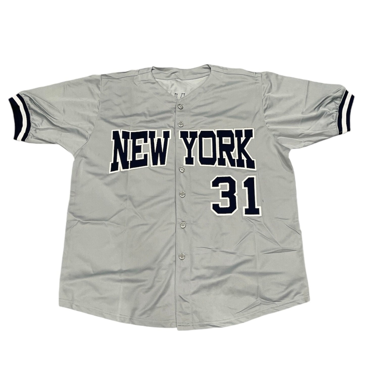 Tim Raines Autographed New York Yankees Custom Jersey JSA COA