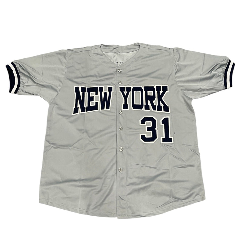 Tim Raines Autographed New York Yankees Custom Jersey JSA COA