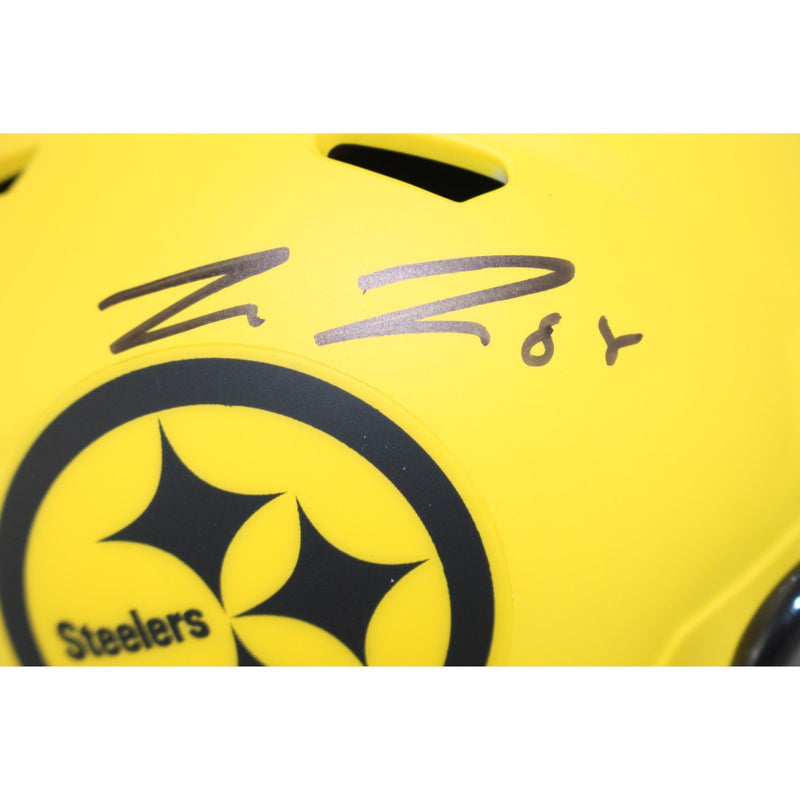 Pat Freiermuth Pittsburgh Steelers Autographed Rave Mini Helmet