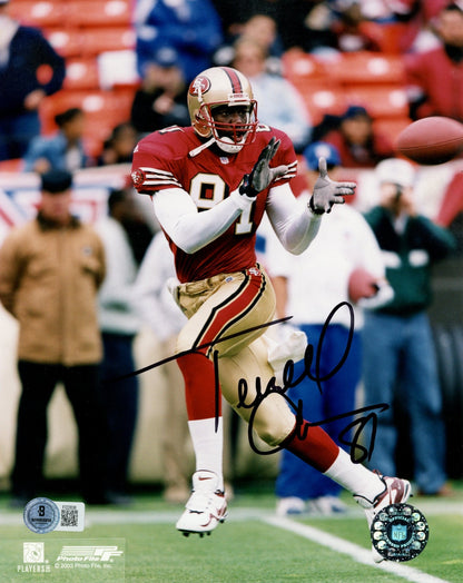Terrell Owens Signed San Francisco 49ers 8x10 Photo