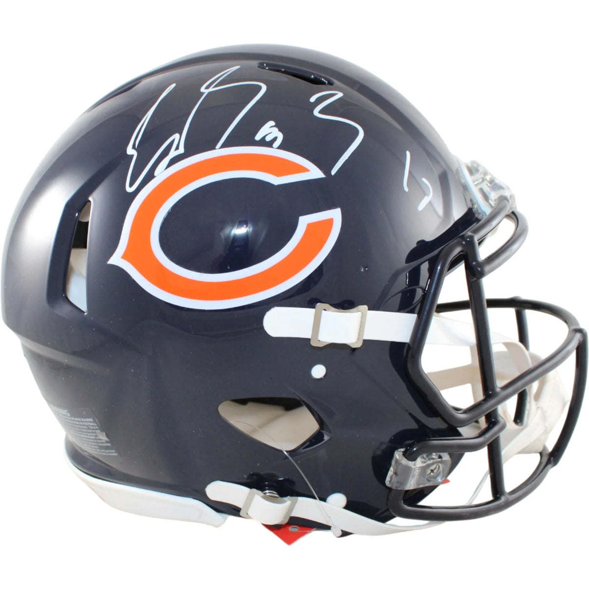 Luther Burden Signed Chicago Bears Authentic Helmet
