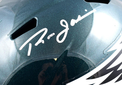 Ron Jaworski Signed Philadelphia Eagles Full Size Speed Replica Helmet