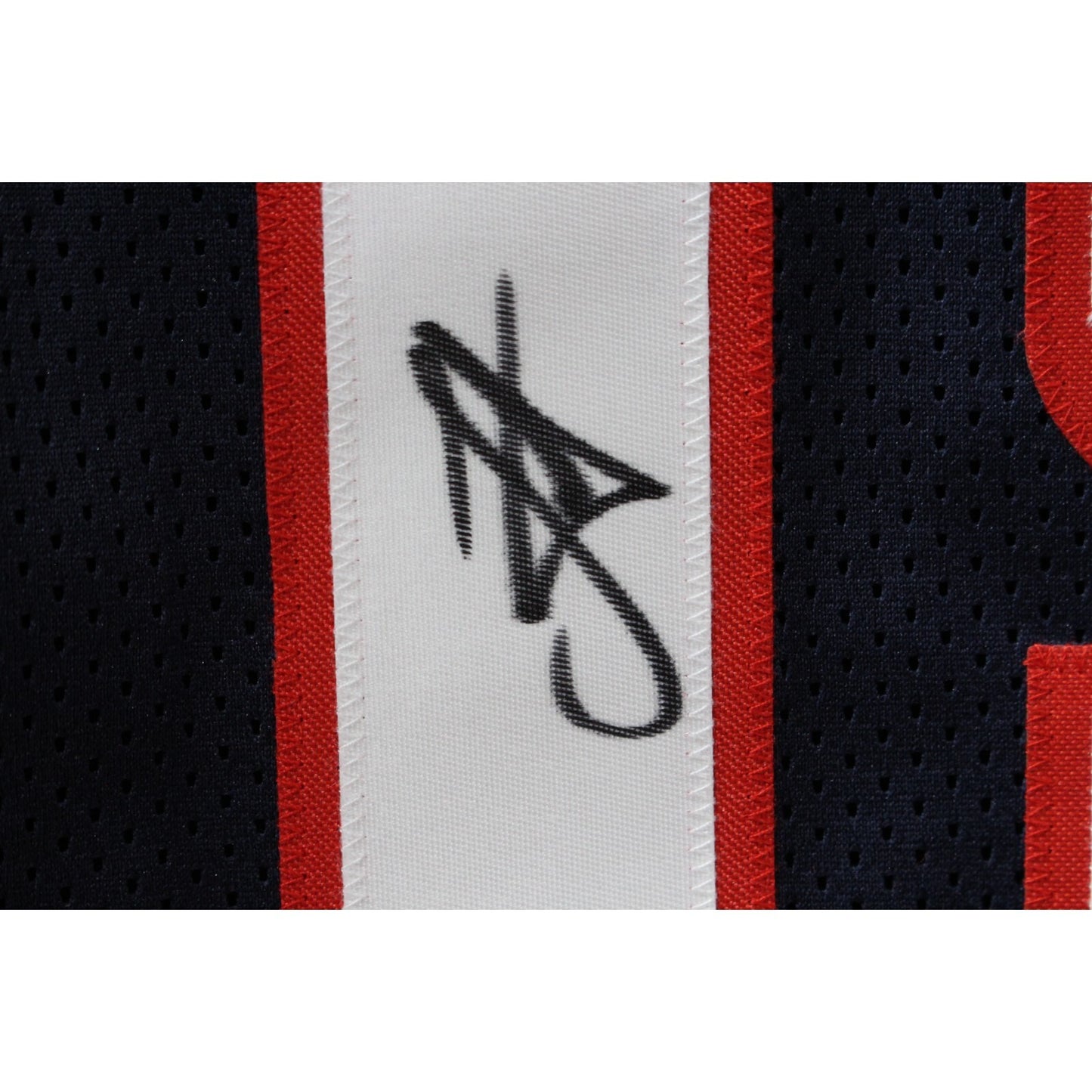 Nikola Jokic Autographed Denver Custom Blue Jersey (JSA COA)