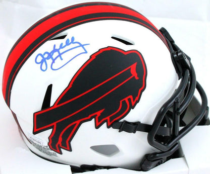 Jim Kelly Autographed Buffalo Bills Lunar Speed Mini Helmet