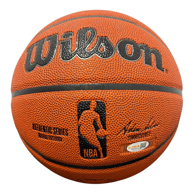 Latrell Sprewell Signed Wilson NBA Basketball - 4x All-Star Inscription