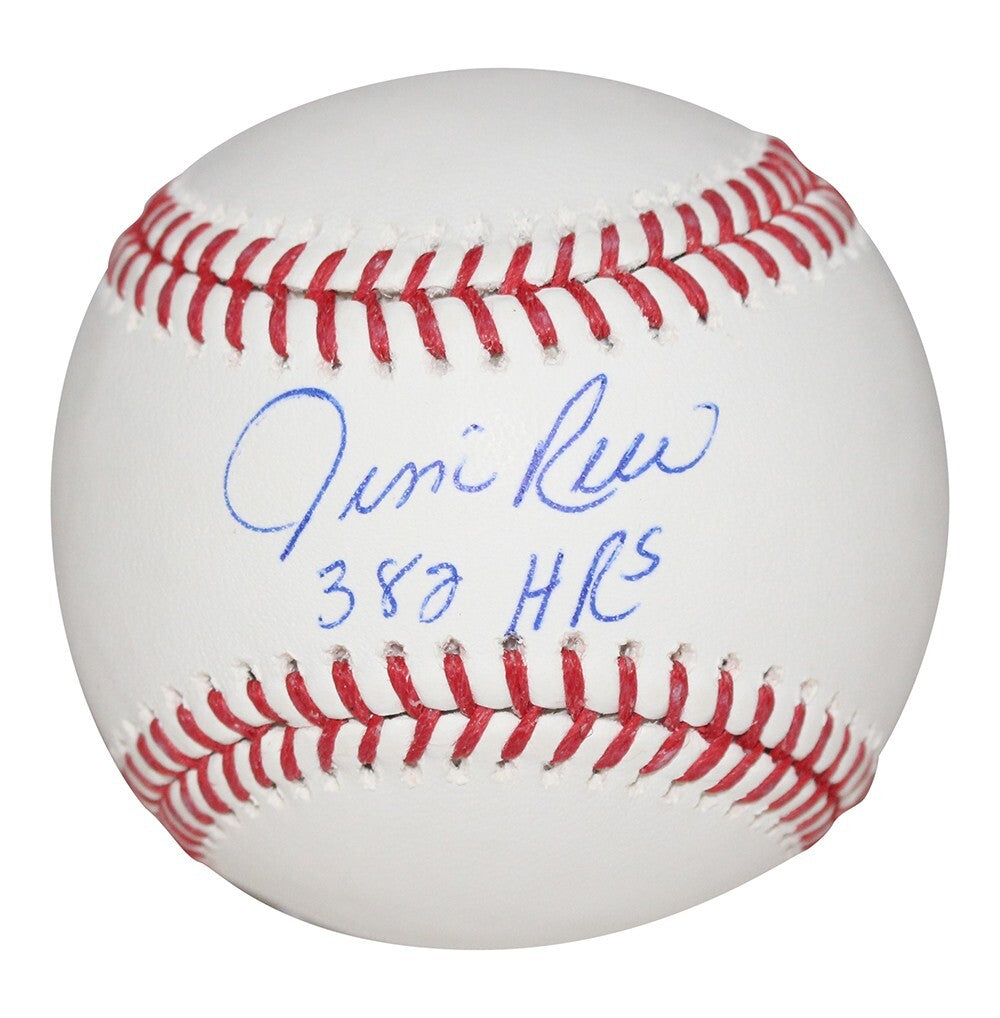 Jim Rice Boston Red Sox Autographed Baseball (382 HR Inscription)