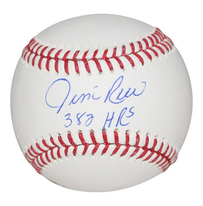 Jim Rice Boston Red Sox Autographed Baseball (382 HR Inscription)