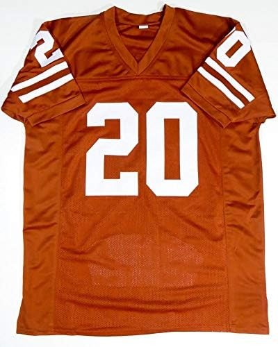 Earl Campbell Signed Texas Longhorns Style Orange Custom Jersey