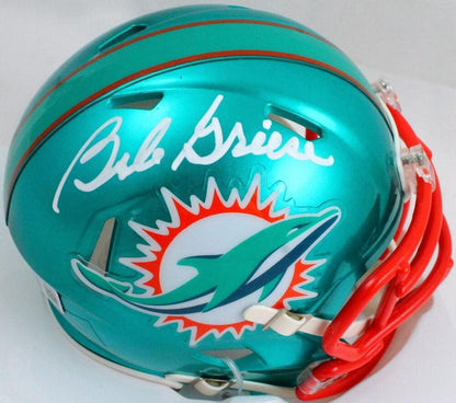 Bob Griese Signed Miami Dolphins Flash Speed Mini Helmet