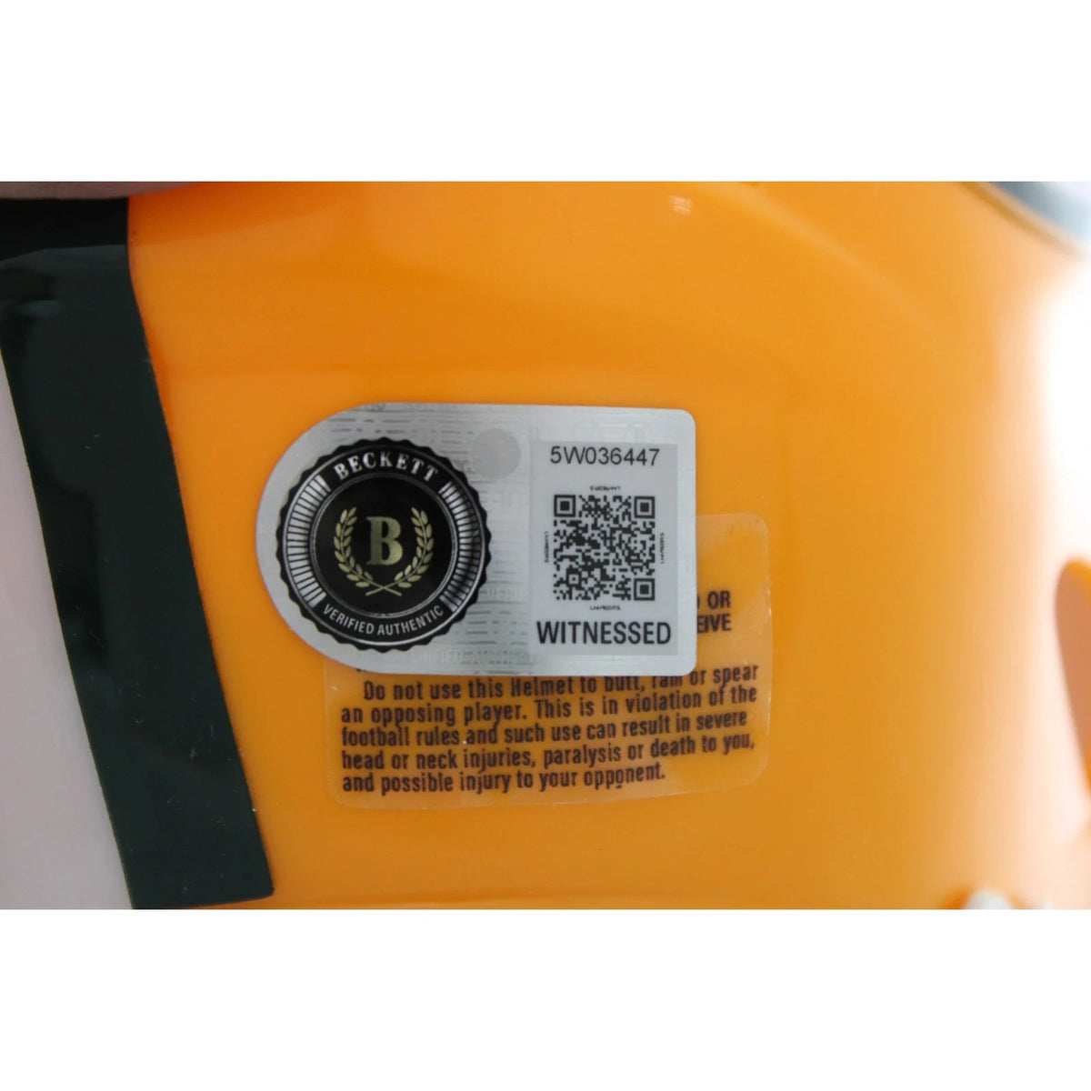 Sterling Sharpe Autographed Green Bay Packers Mini Helmet with HOF Inscription