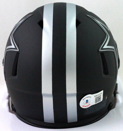 Dak Prescott Autographed Dallas Cowboys Eclipse Mini Helmet