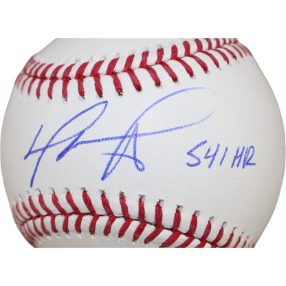 David Ortiz Autographed Boston Red Sox OML Baseball (541 HR) Beckett
