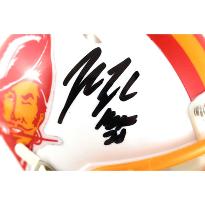 John Lynch Signed Tampa Bay Buccaneers Full Size Throwback Helmet