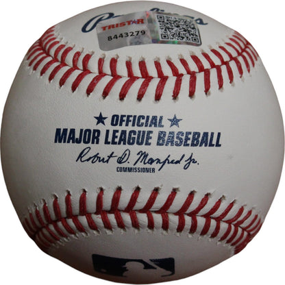 Larry Walker Autographed Colorado Rockies OML Baseball #33 Retired