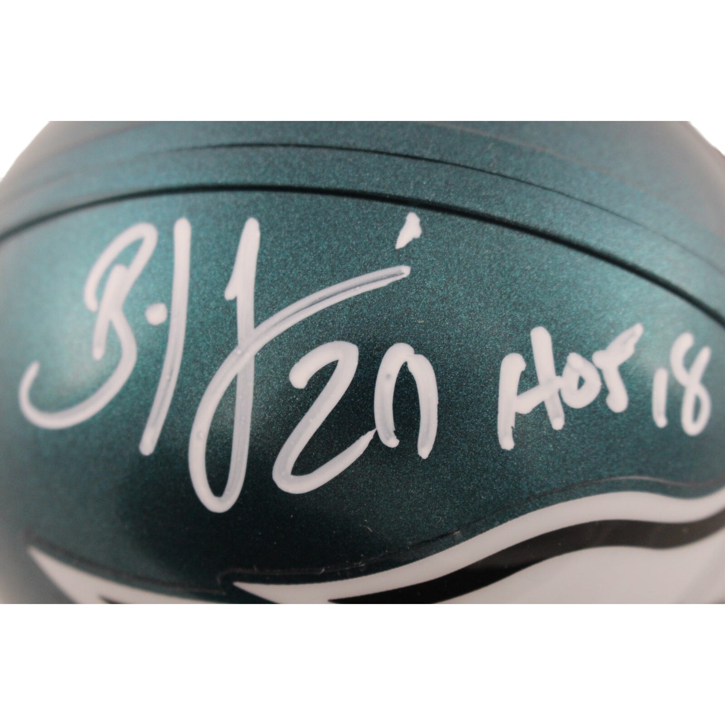 Brian Dawkins Philadelphia Eagles Autographed VSR4 Mini Helmet HOF