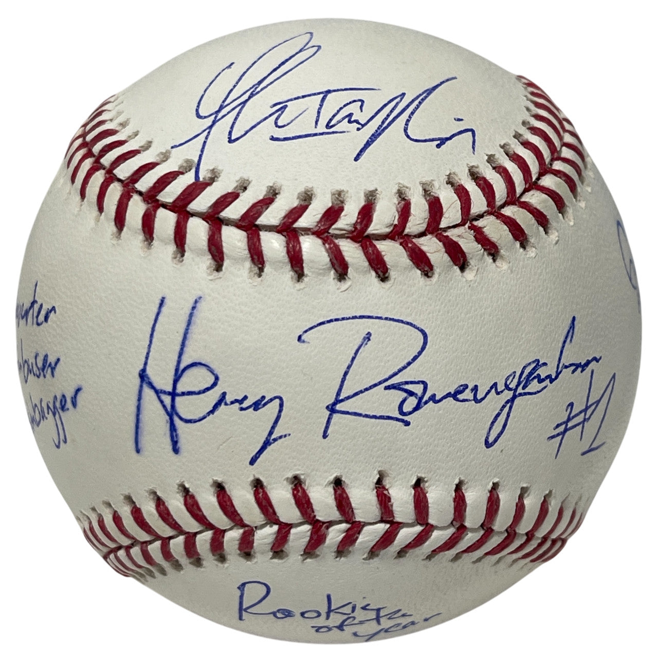 Thomas Ian Nicholas Signed Official MLB Baseball (7 Inscriptions) Beckett