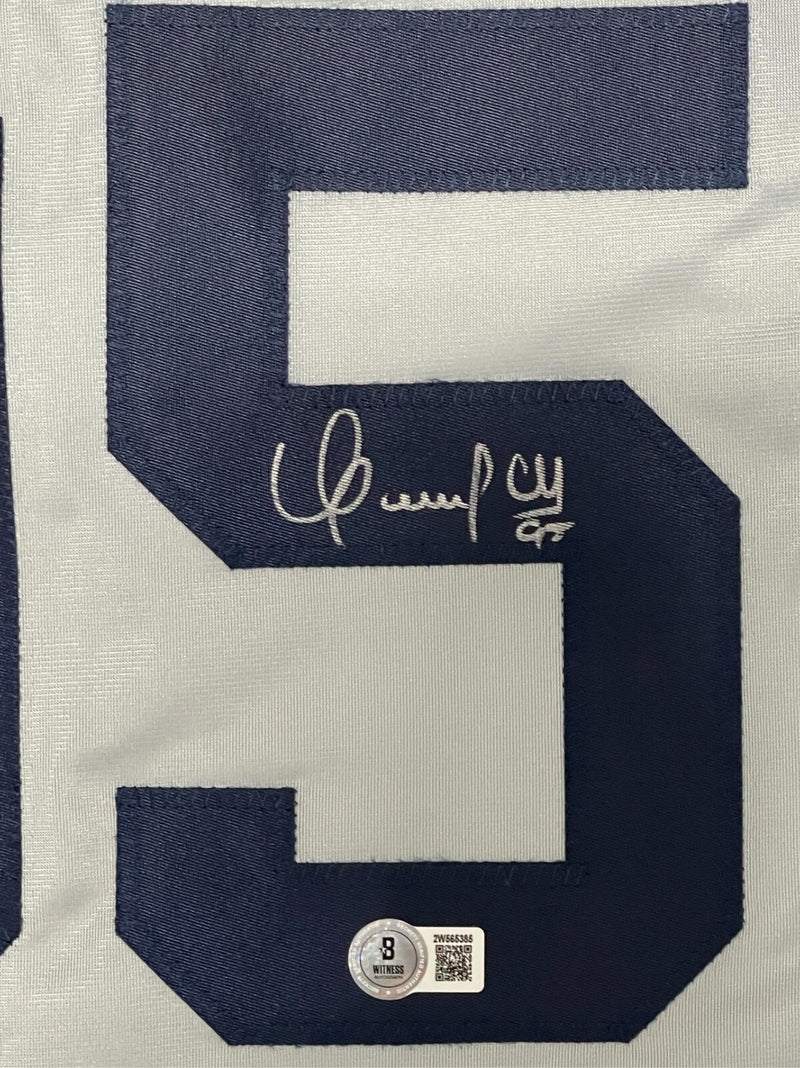 Oswaldo Cabrera Signed New York Yankees Custom Jersey (BAS COA)