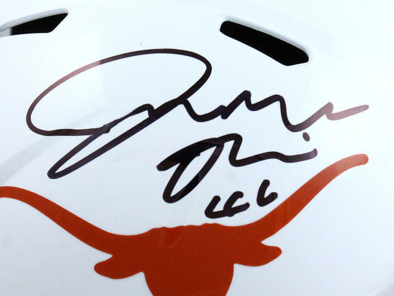 Joseph Ossai Signed Texas Longhorns Full Size Speed Helmet