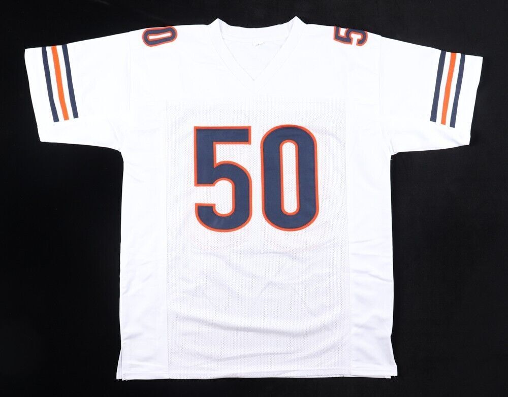 Mike Singletary Signed Chicago Bears Custom Jersey (JSA COA)