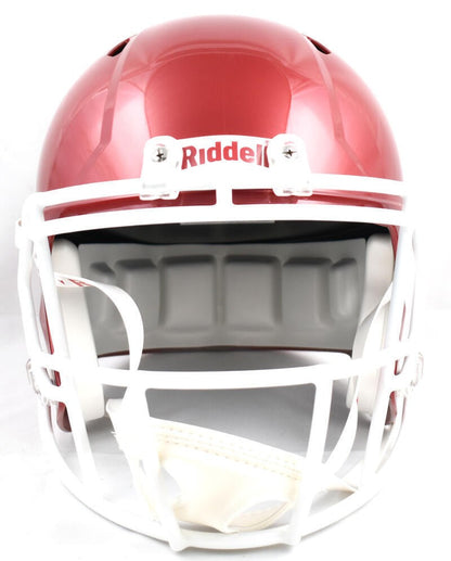 Barry Switzer Autographed Oklahoma Sooners Full Size Speed Helmet