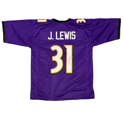 Jamal Lewis Signed Baltimore Ravens Custom Jersey