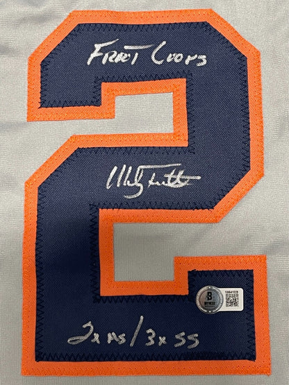 Mickey Tettleton Signed Detroit Tigers Custom Jersey (3 Inscriptions)
