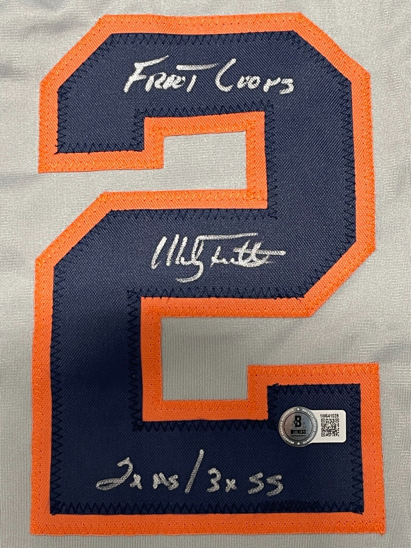 Mickey Tettleton Signed Detroit Tigers Custom Jersey (3 Inscriptions)