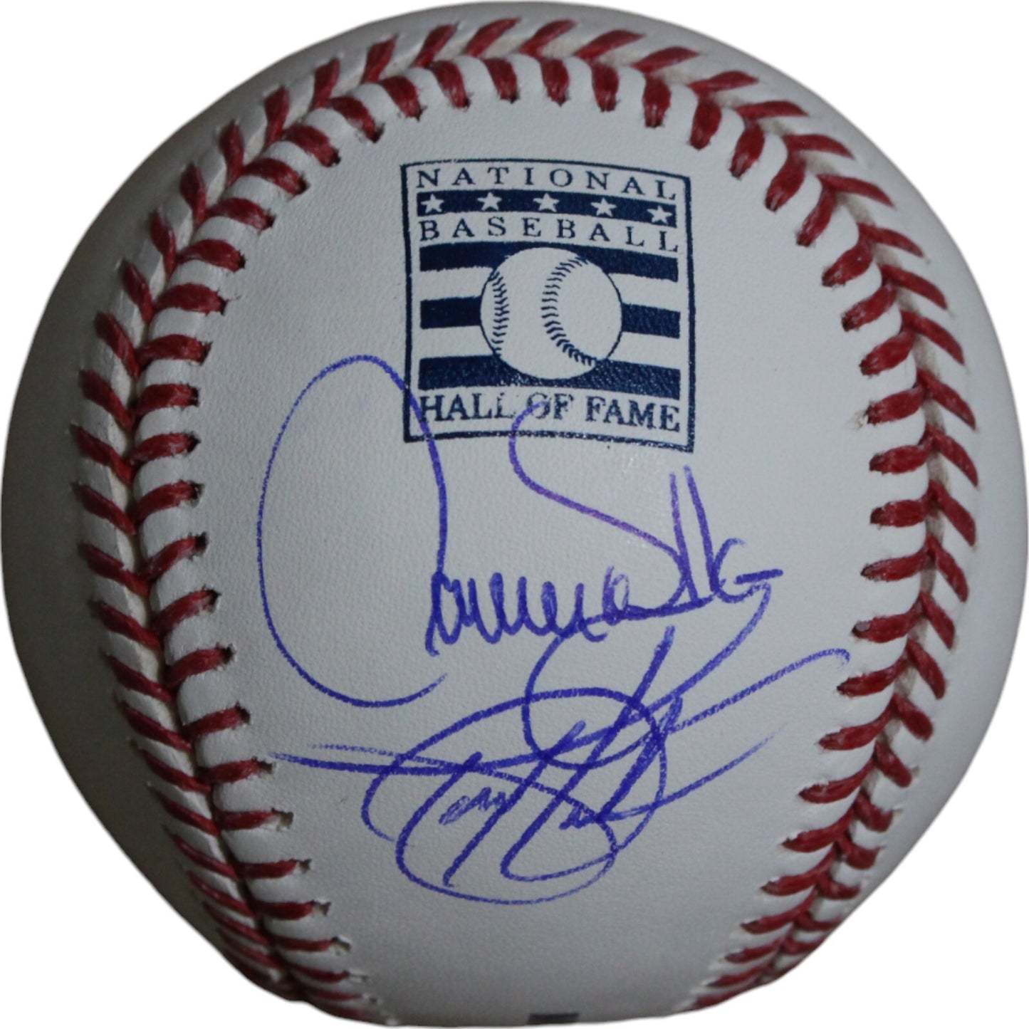 Todd Helton & Larry Walker Signed Colorado Rockies HOF MLB Baseball