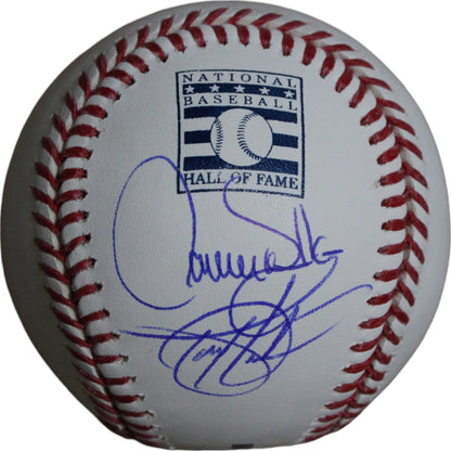 Todd Helton & Larry Walker Signed Colorado Rockies HOF MLB Baseball
