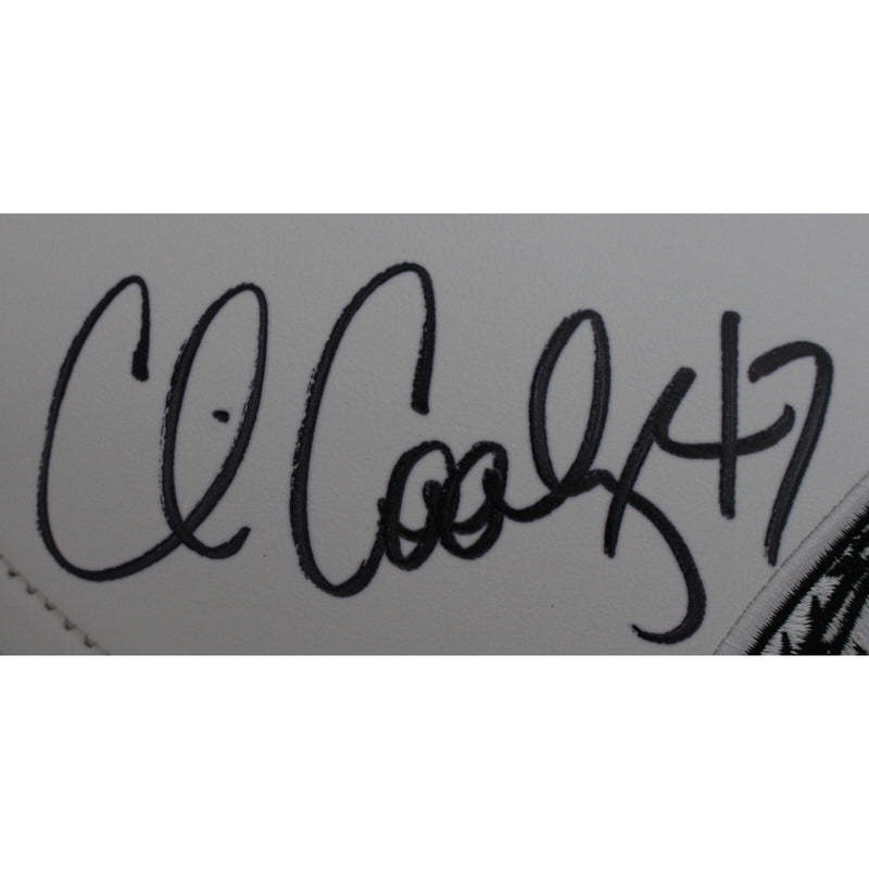 Chris Cooley Washington Redskins Autographed Logo Football (Beckett)