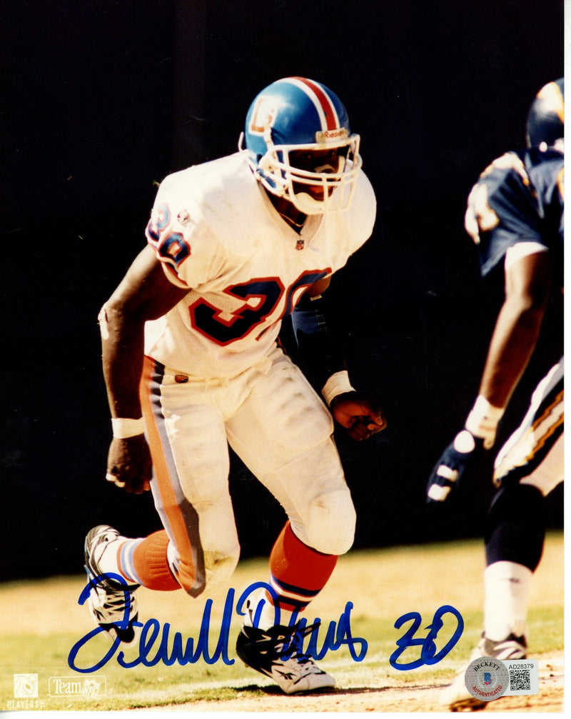 Terrell Davis Autographed Denver Broncos 8x10 Photo