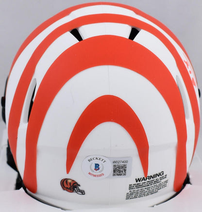 AJ Green Signed Cincinnati Bengals Lunar Speed Mini Helmet