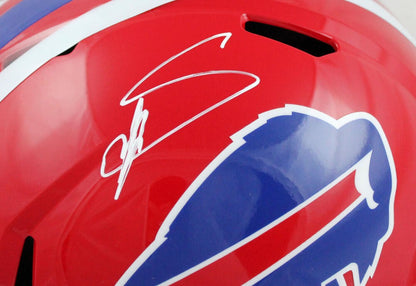 Stefon Diggs Buffalo Bills Full Size Speed Replica Helmet