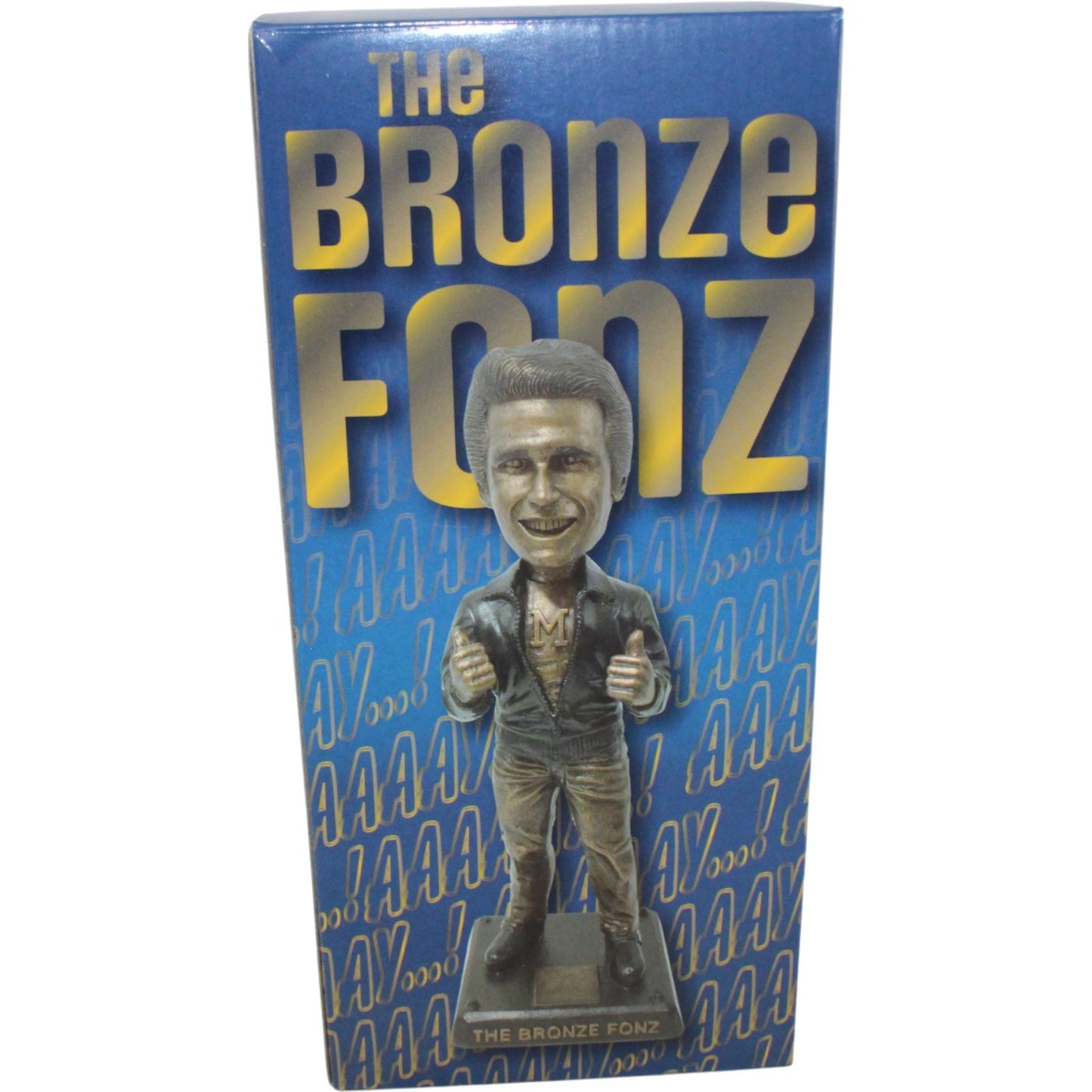 Henry Winkler Autographed Milwaukee Brewers Bronze Fonz Bobblehead (Fonz)
