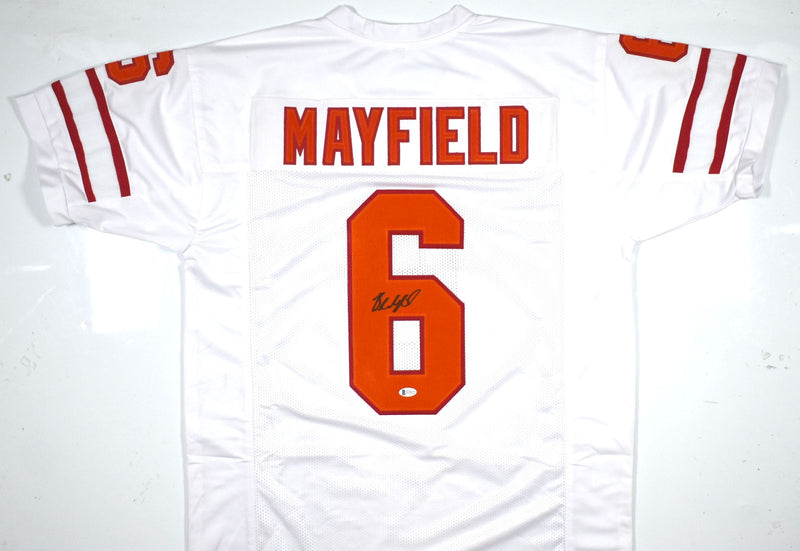 Baker Mayfield Signed Tampa Bay Buccaneers Custom White Jersey