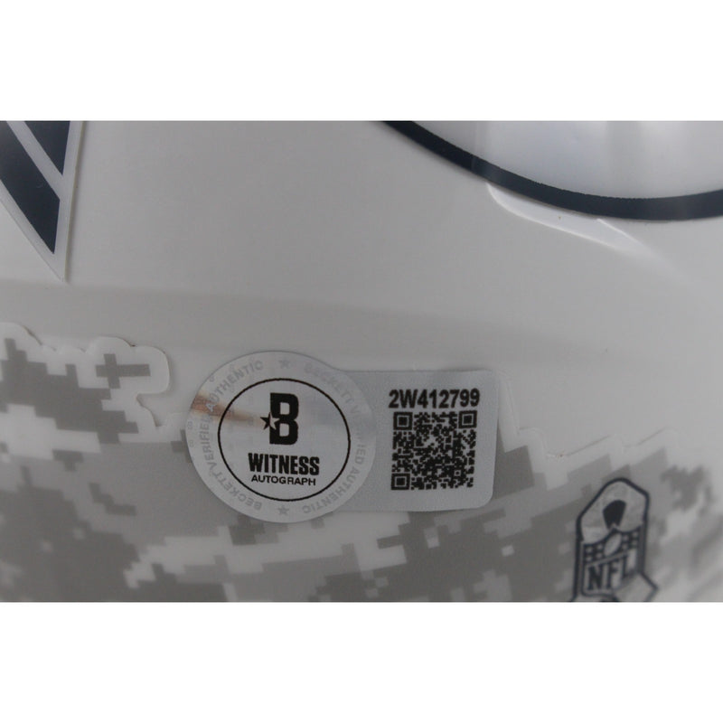 Adrian Peterson Signed Minnesota Vikings 2024 Salute to Service Mini Helmet