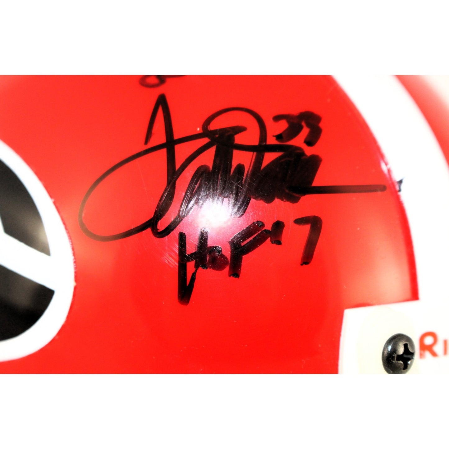 Terrell Davis, Champ Bailey & Charley Trippi Signed Georgia Mini Helmet