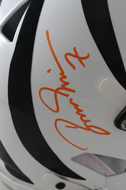 Boomer Esiason Cincinnati Bengals Signed Authentic SpeedFlex Alternate Helmet