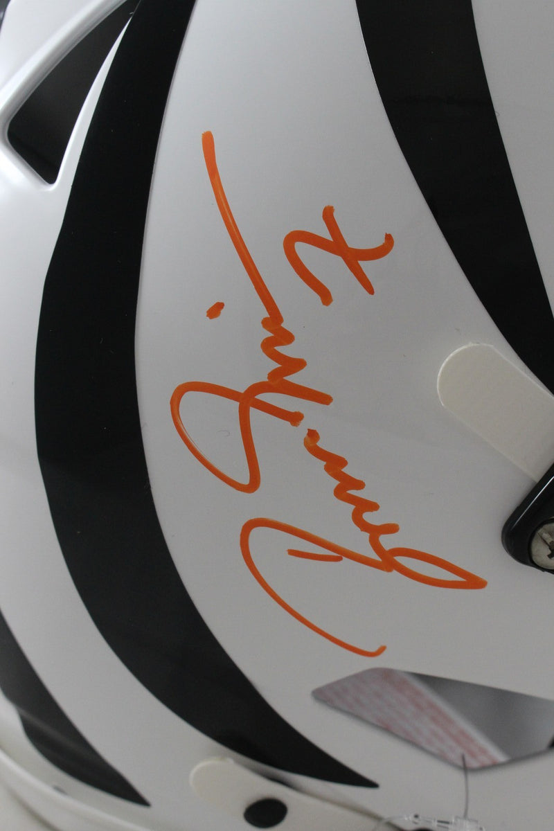 Boomer Esiason Cincinnati Bengals Signed Authentic SpeedFlex Alternate Helmet