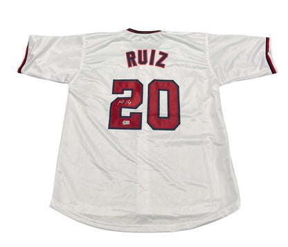 Keibert Ruiz Signed Washington Custom Baseball Jersey Beckett Witnessed