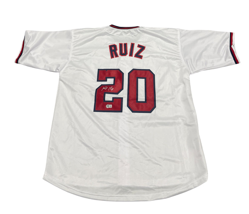 Keibert Ruiz Signed Washington Custom Baseball Jersey Beckett Witnessed