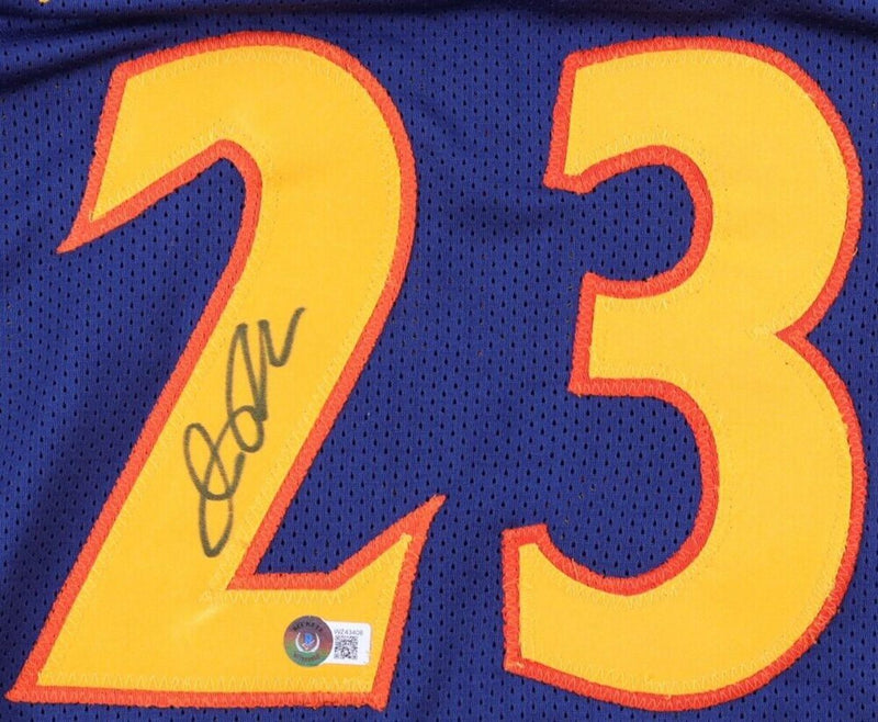 Jason Richardson Autographed Golden State Warriors Custom Jersey