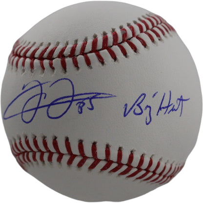 Frank Thomas Signed Chicago White Sox OML Baseball "Big Hurt" Inscription